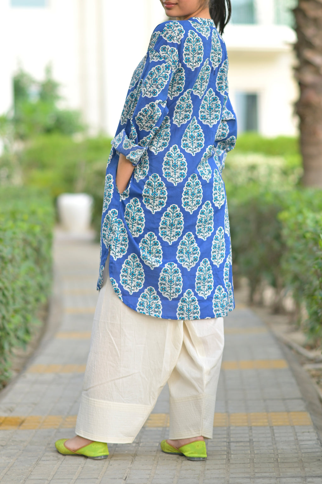 Indigo Kurta Set
