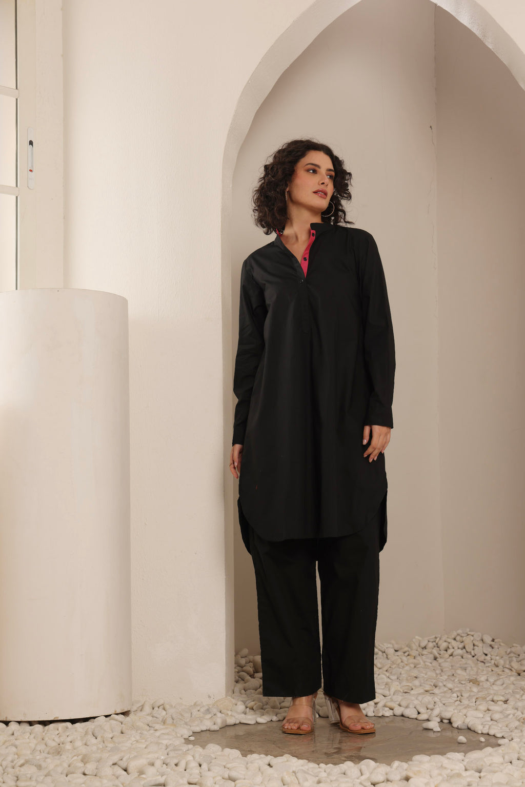 Black Kurta Set