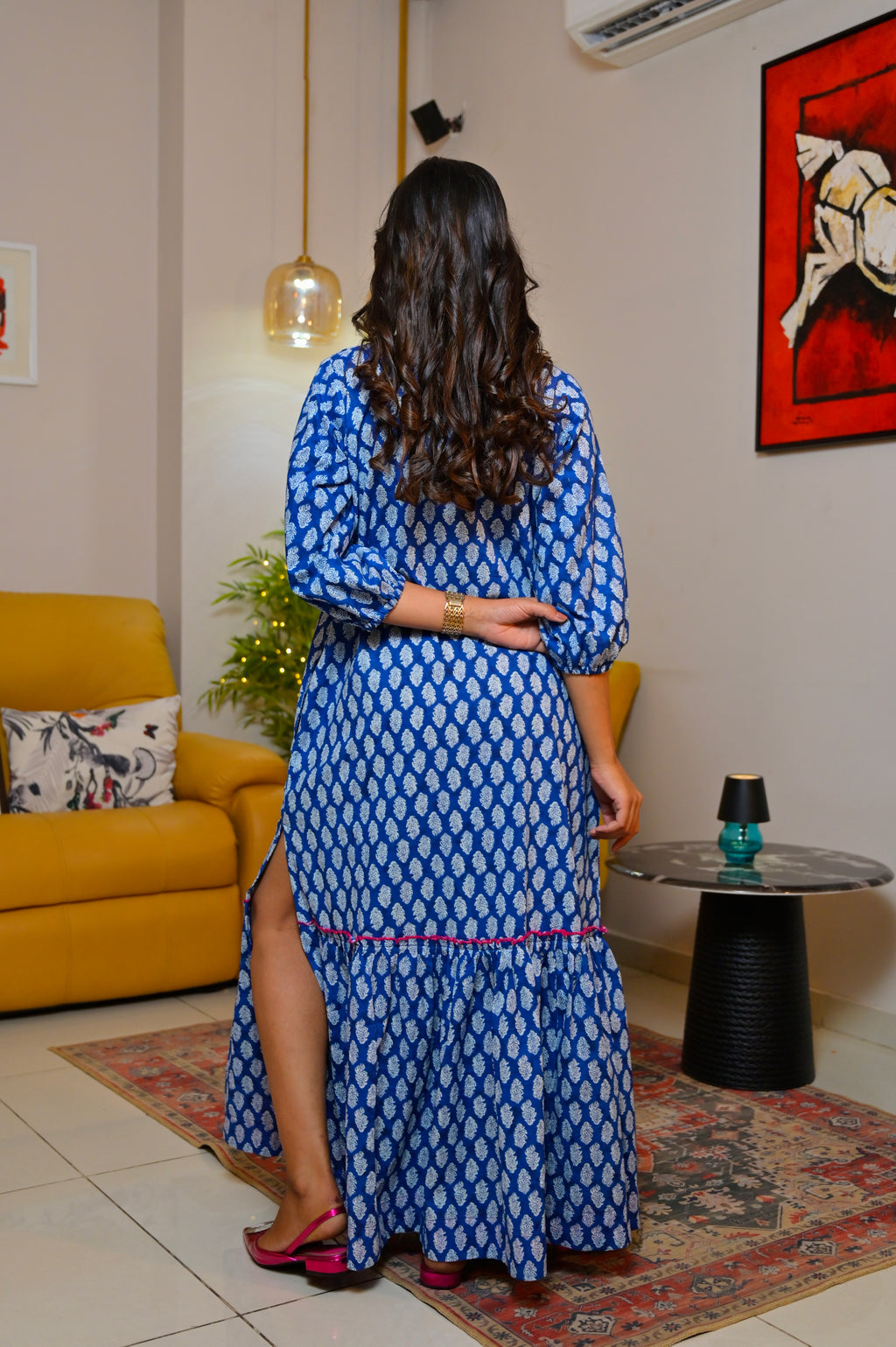 Indigo Maxi Dress