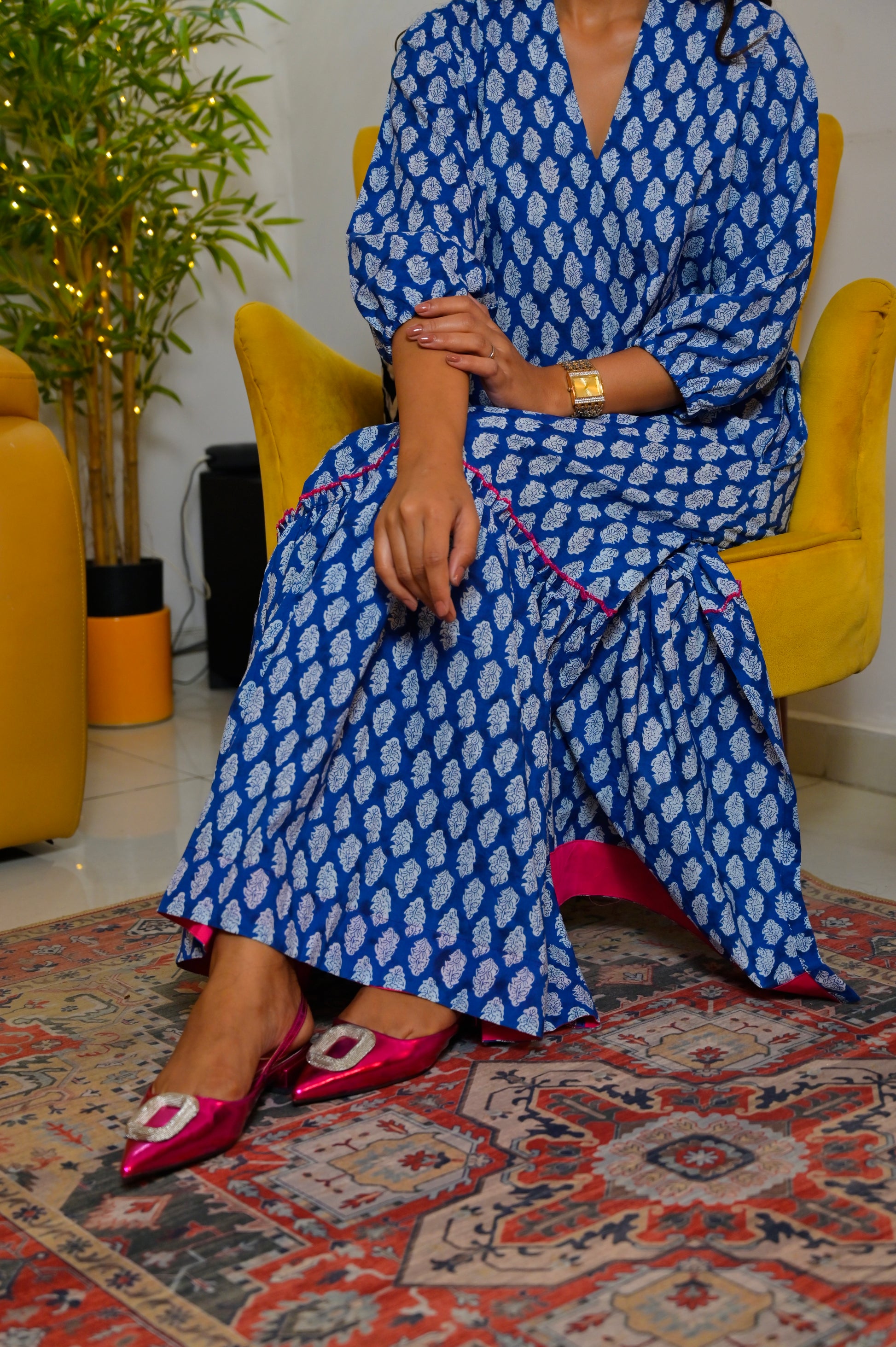 Indigo Maxi Dress