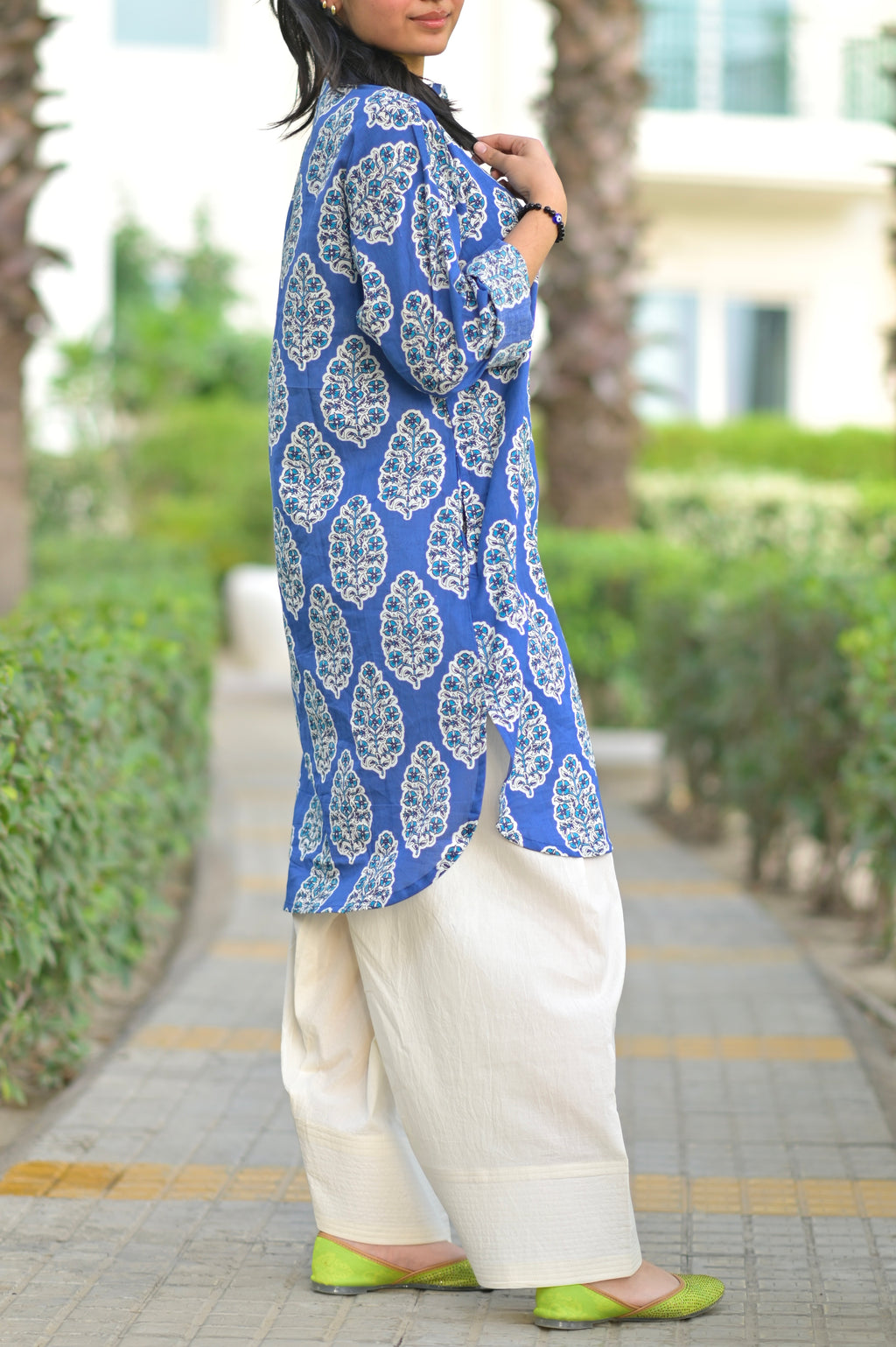 Indigo Kurta Set
