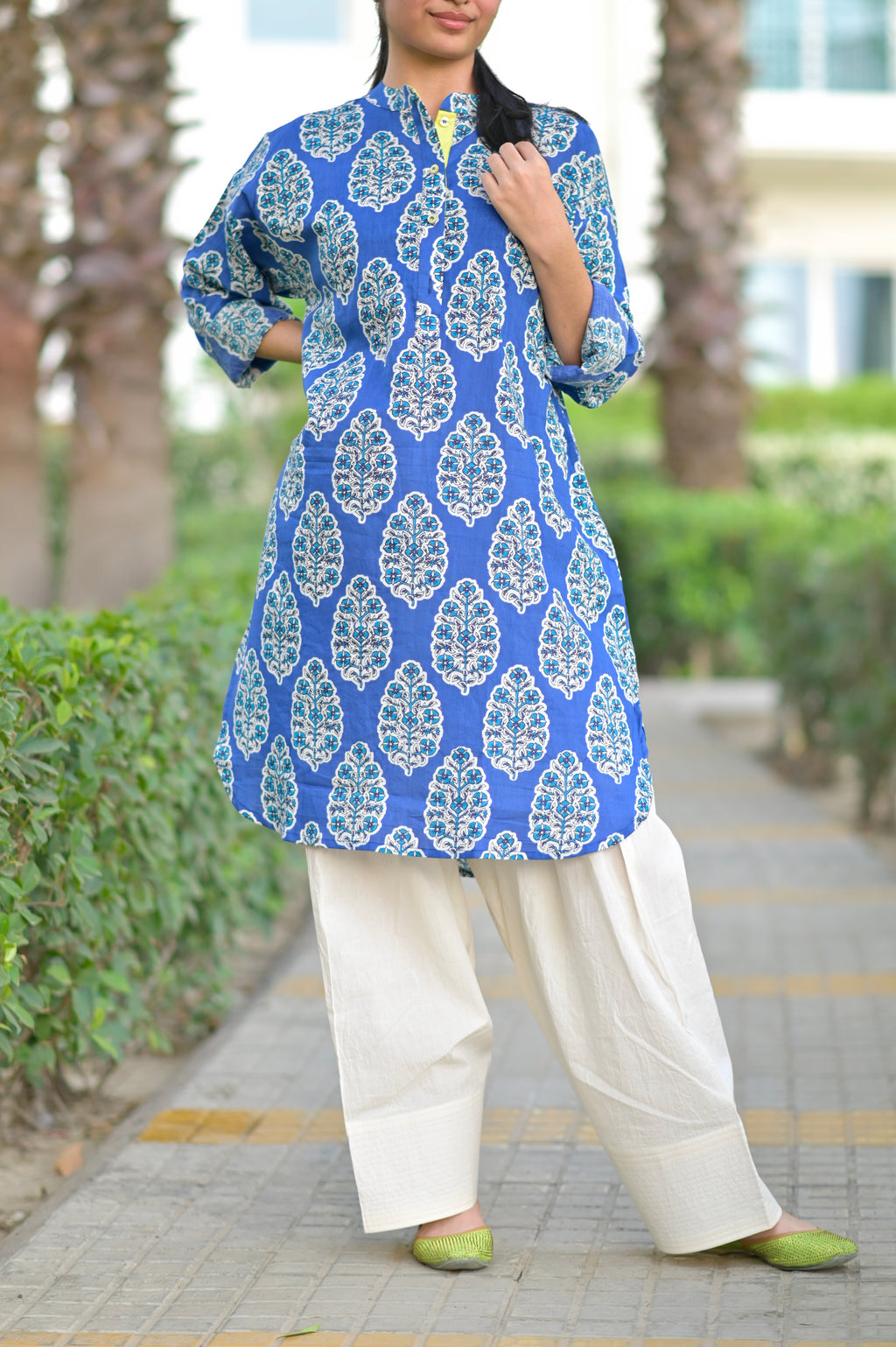 Indigo Kurta Set