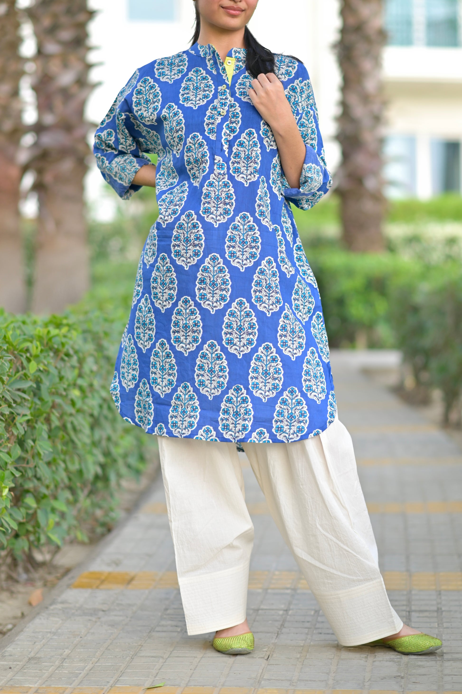 Indigo Kurta Set